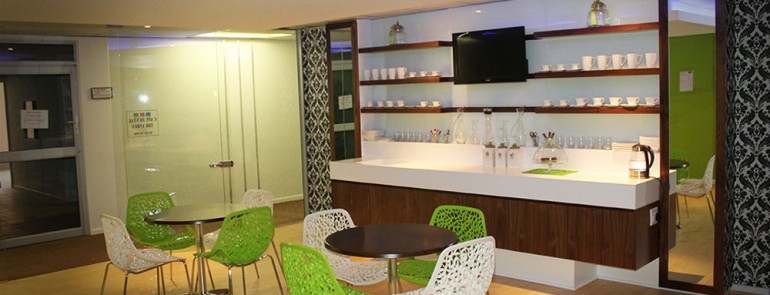 Reception and Coffee lounge